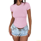 Spring and Summer short-sleeved T-shirt