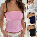 Knitted tube top