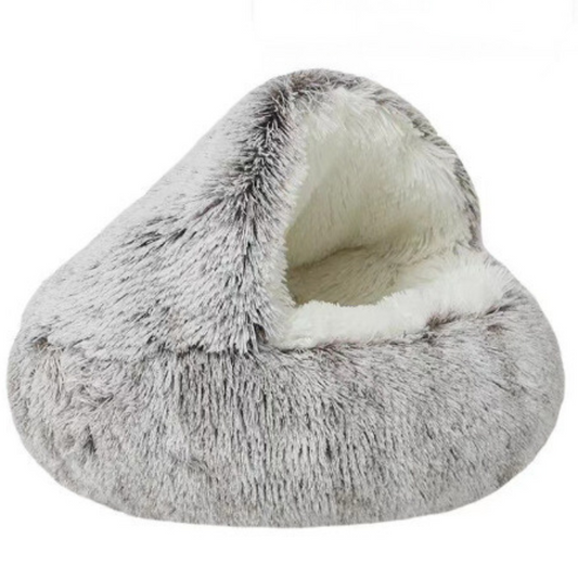 Nestly | 2-in-1 converteerbaar kattenholbed met afneembare kap