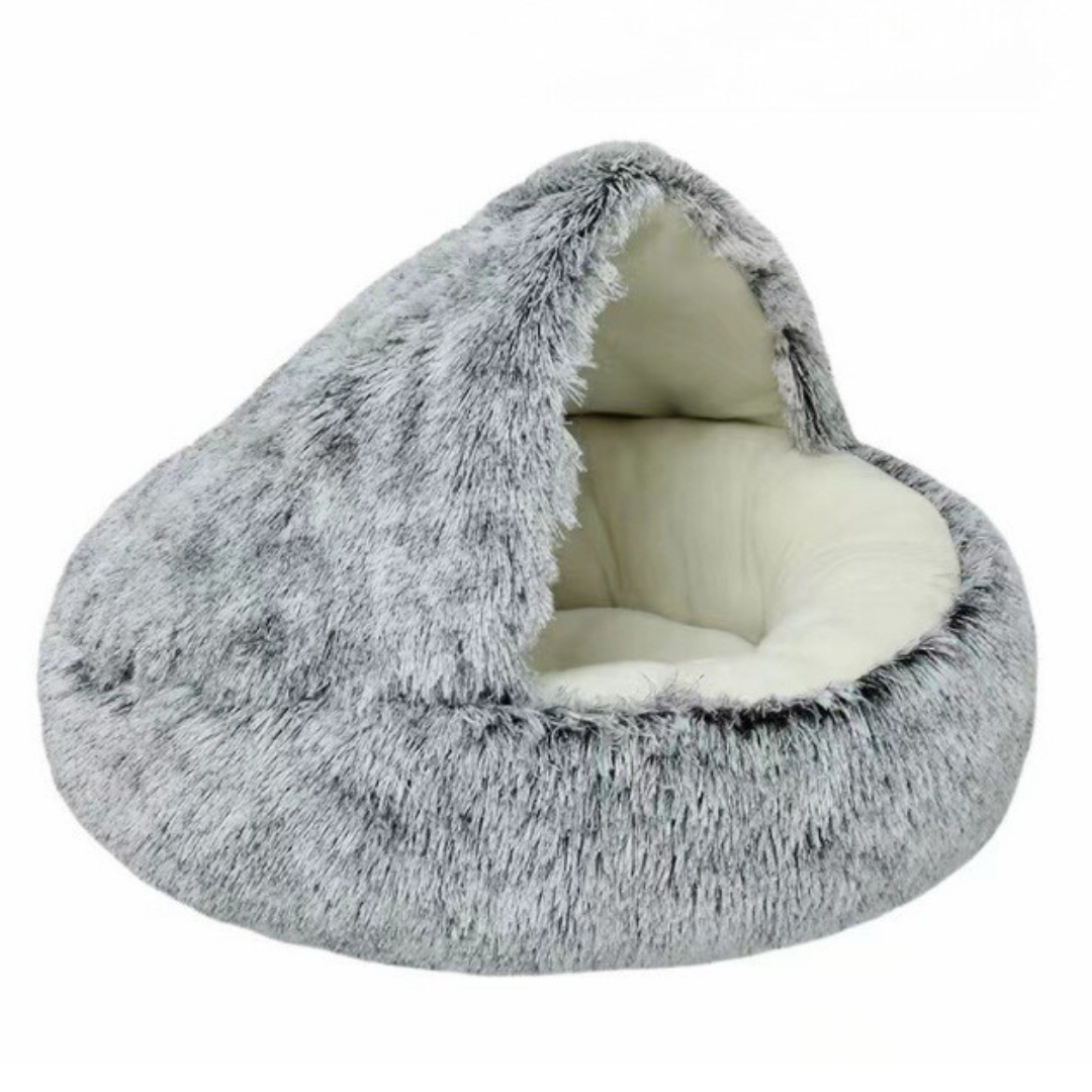 Nestly | 2-in-1 converteerbaar kattenholbed met afneembare kap