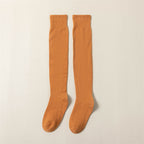 Wool over knee socks