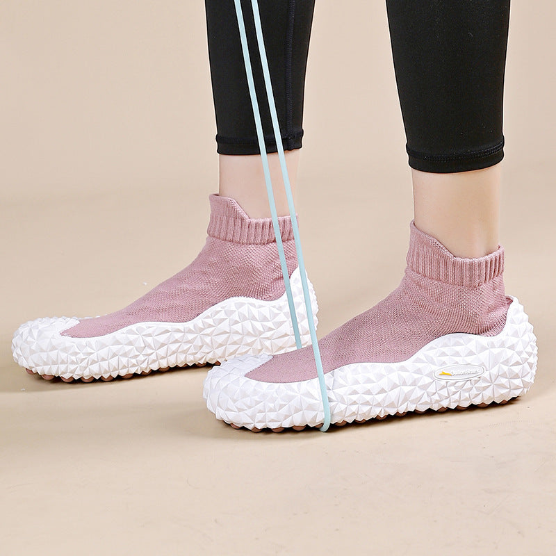 Soft-soled shock-absorbing shoes, squat running shoes, fitness, Driving shoes