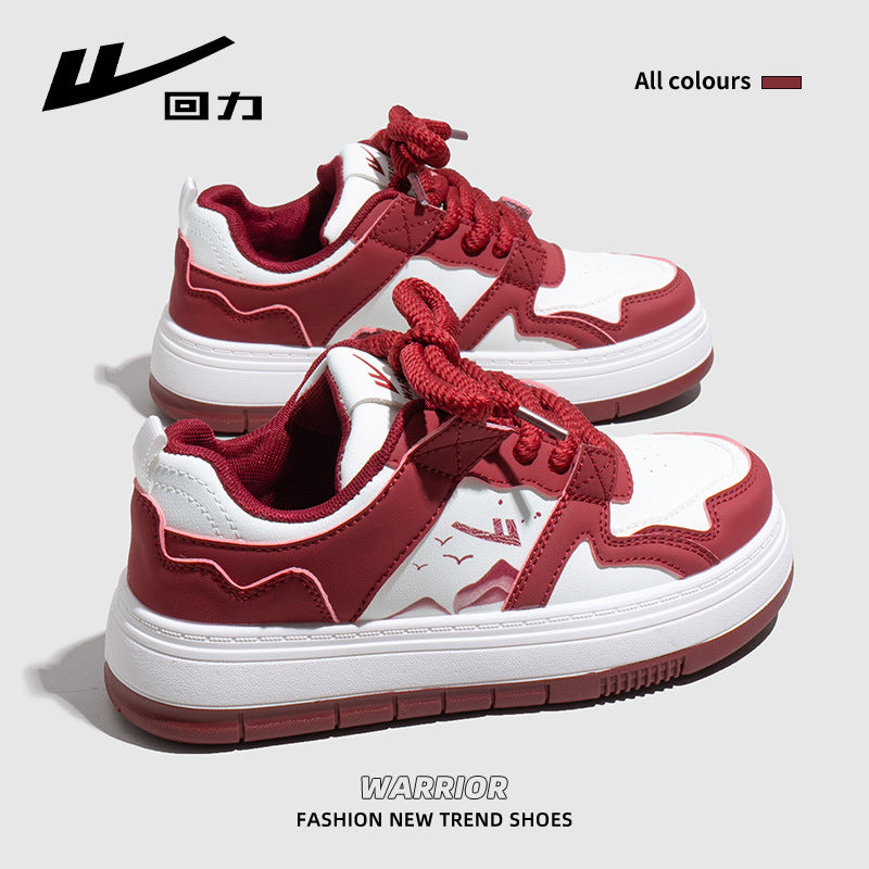 Warrior lightweight spring platform casual Sneakers