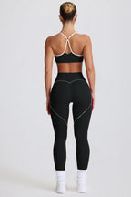 Yoga sport Fitness breathable top and long pants Set