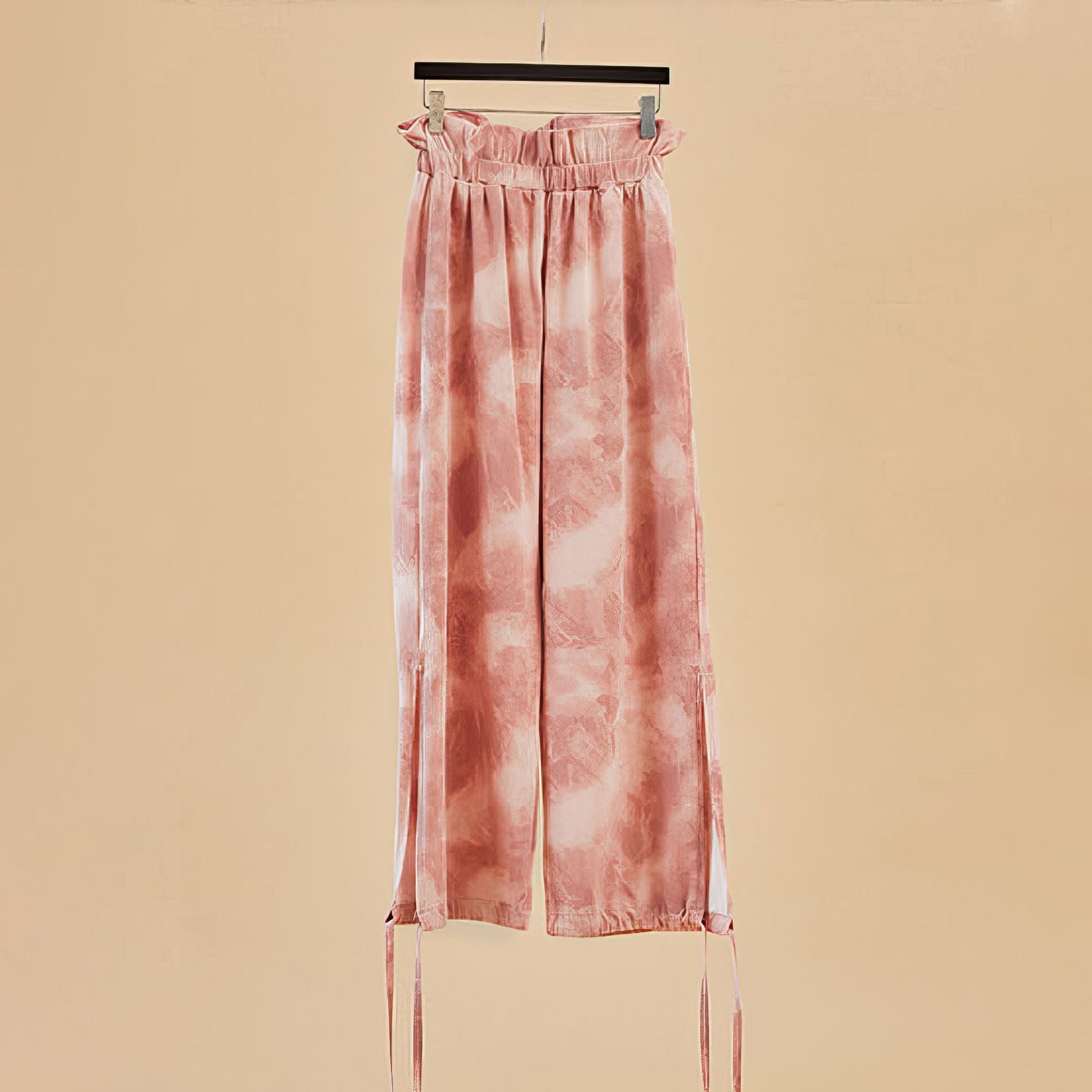 Summer ink splashing printing breathable yoga pants