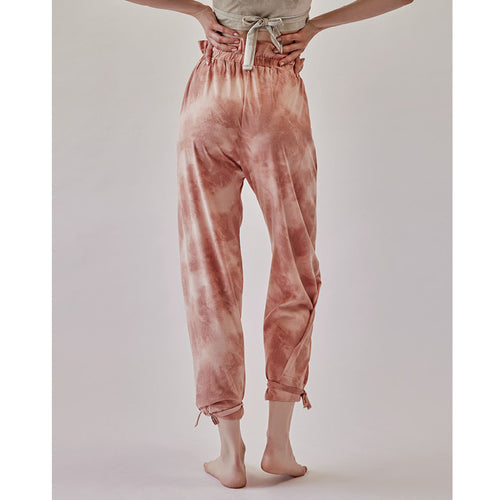 Summer ink splashing printing breathable yoga pants