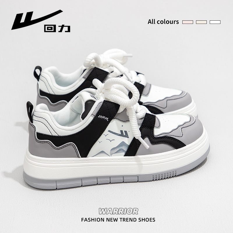 Warrior lightweight spring platform casual Sneakers