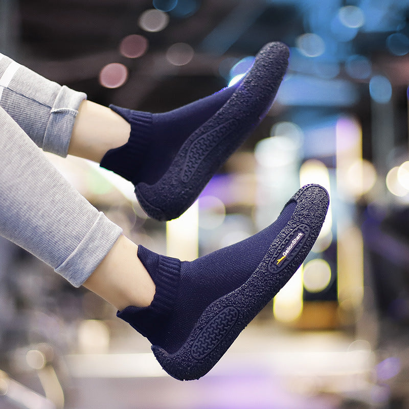 Driving shoes, non-slip, lightweight and breathable, long-distance driving, sports fitness shoes