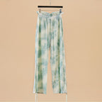 Summer ink splashing printing breathable yoga pants