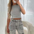 Spring and Summer short-sleeved T-shirt