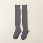 Wool over knee socks
