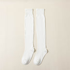Wool over knee socks