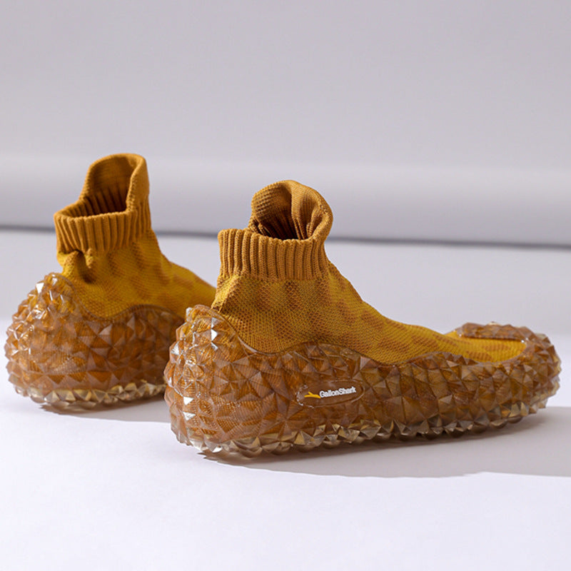 Soft-soled shock-absorbing shoes, squat running shoes, fitness, Driving shoes