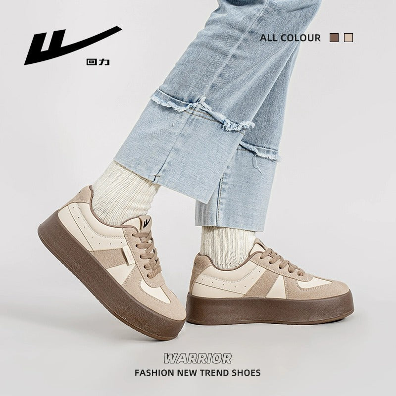 Warrior Maillard women's shoes versatile height-increasing shoes