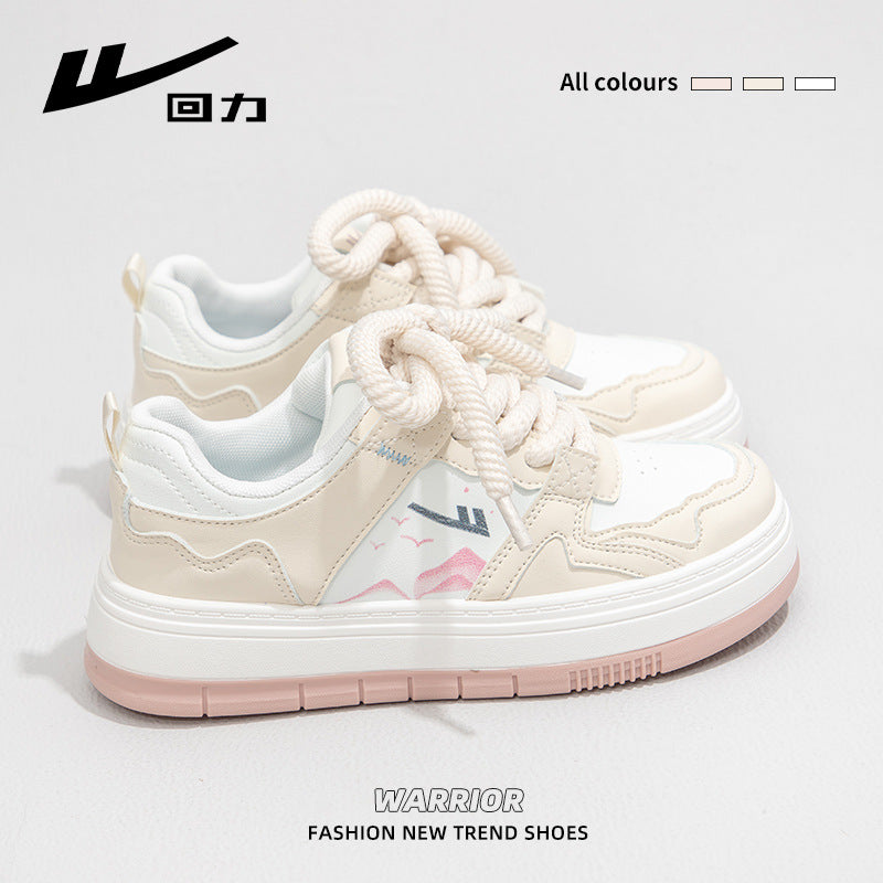 Warrior lightweight spring platform casual Sneakers