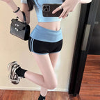 Girl tight primer sports hot pants hip-wrapped