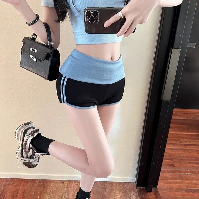 Girl tight primer sports hot pants hip-wrapped