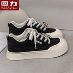 Warrior canvas new spring niche ugly cute casual shoes