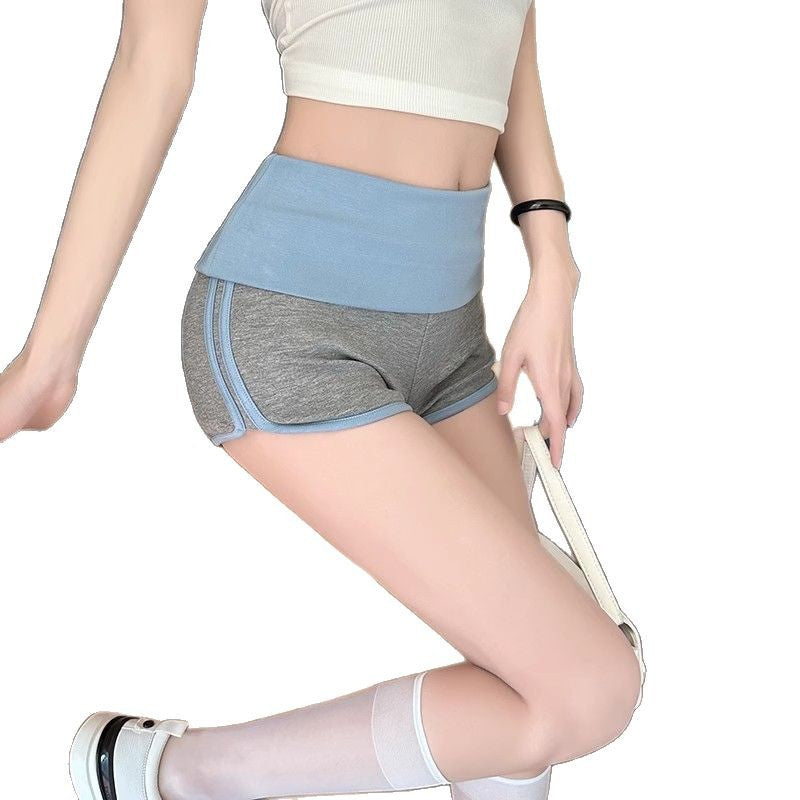Girl tight primer sports hot pants hip-wrapped