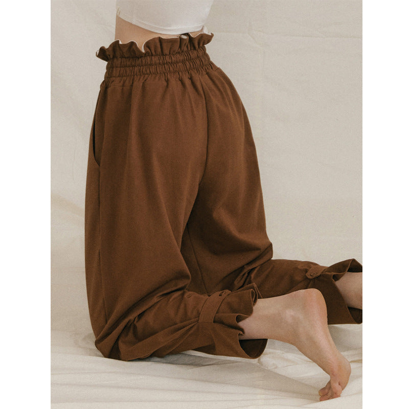 Yoga fitness yoga pants loose nine-point pants