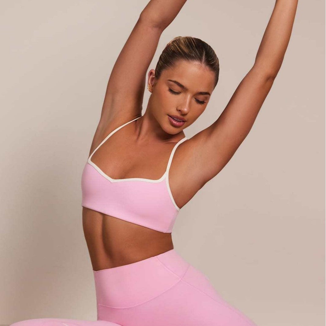 Yoga sport Fitness breathable top and long pants Set