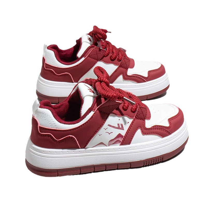 Warrior lightweight spring platform casual Sneakers