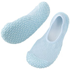 Machine washable silent indoor fitness shoes ultra-light non-slip shock-absorbing soft-soled yoga sneakers