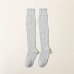 Wool over knee socks