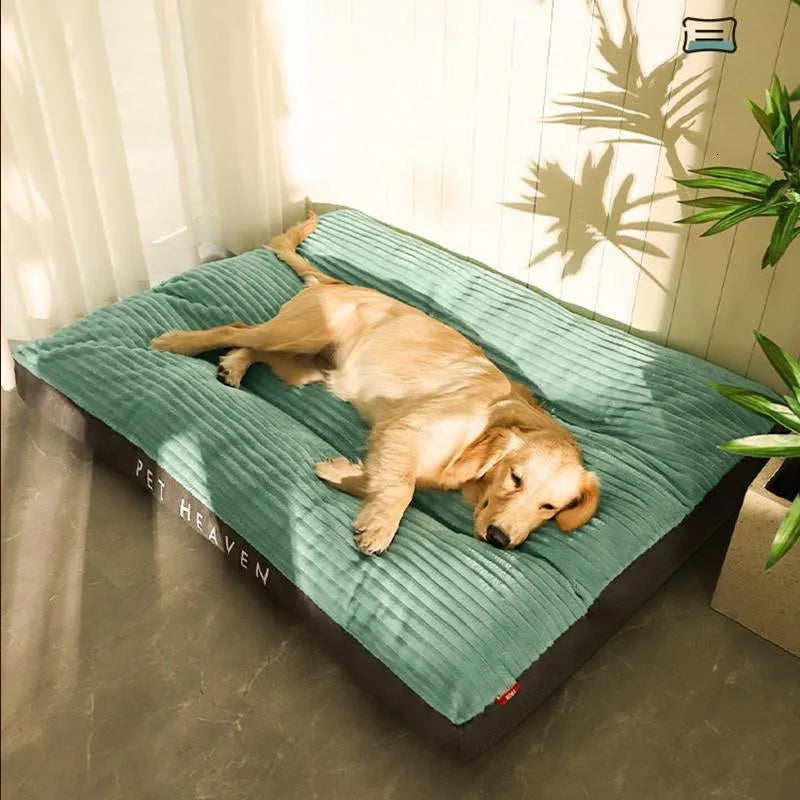 Solvane | Wasbare hondenbedmat met afneembare hoes voor kennels, auto's en vloeren