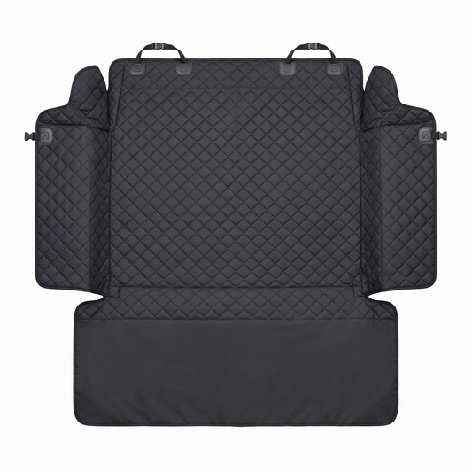 Trailguard cargo liner laid flat on a white background
