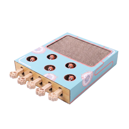 Ambush cat box toy on a white background